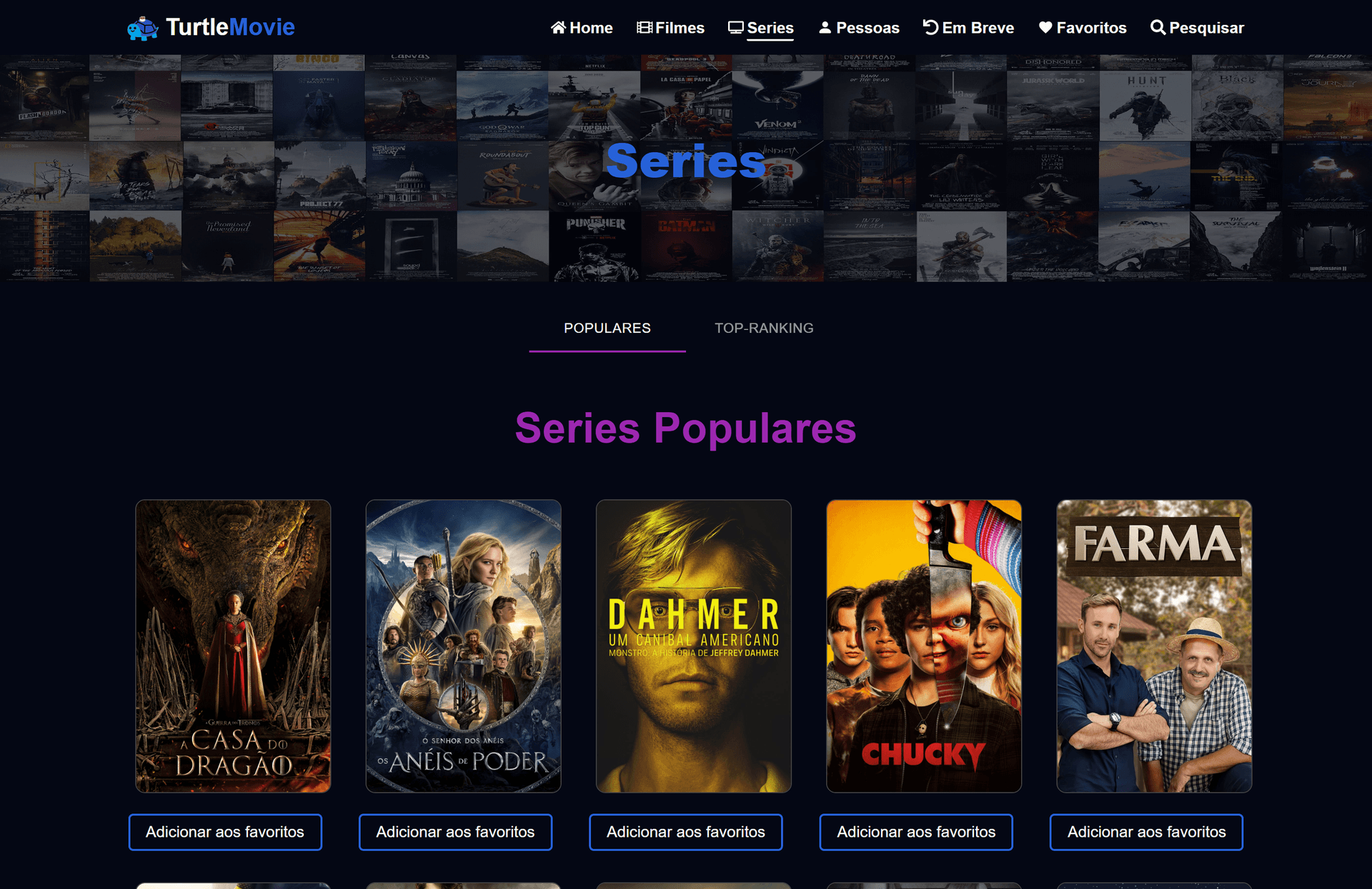 Séries Populares