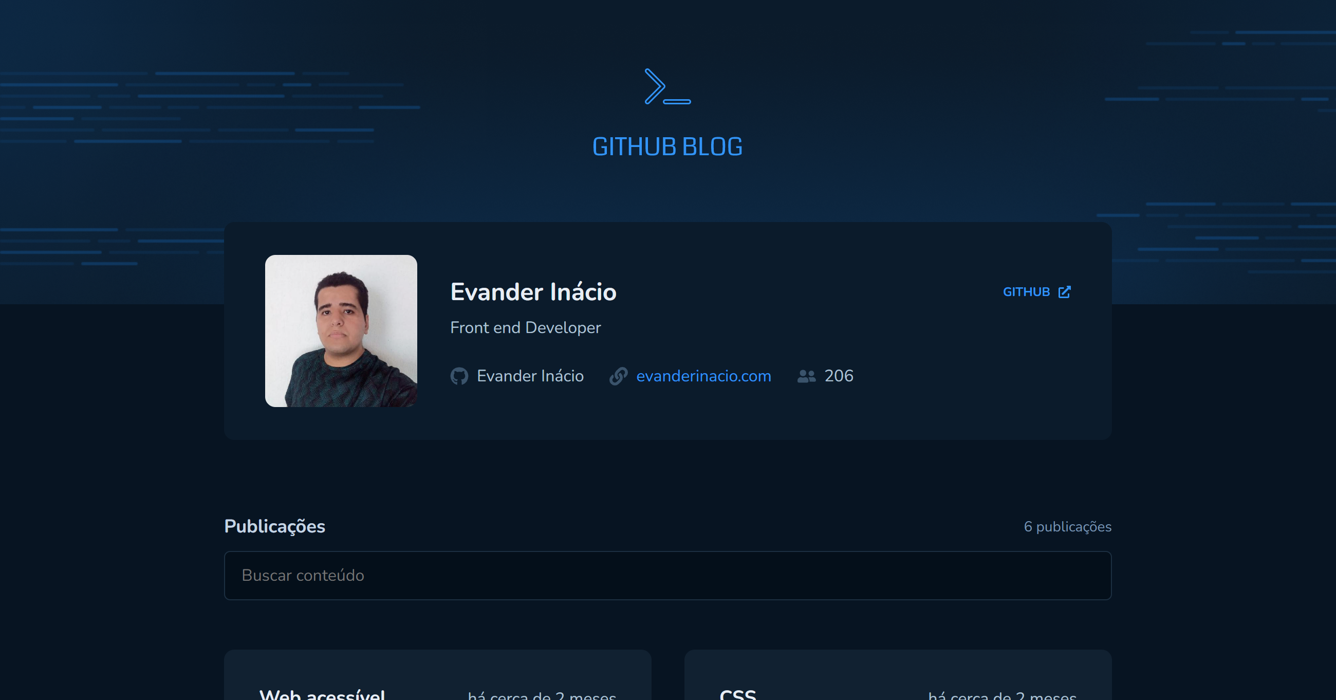 Github Blog